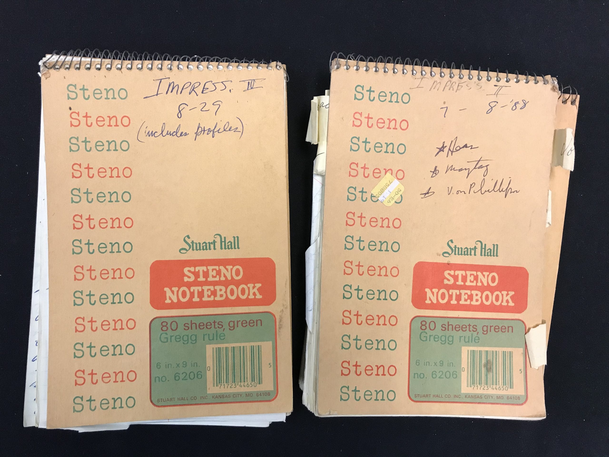 James Conaway's Napa notebooks