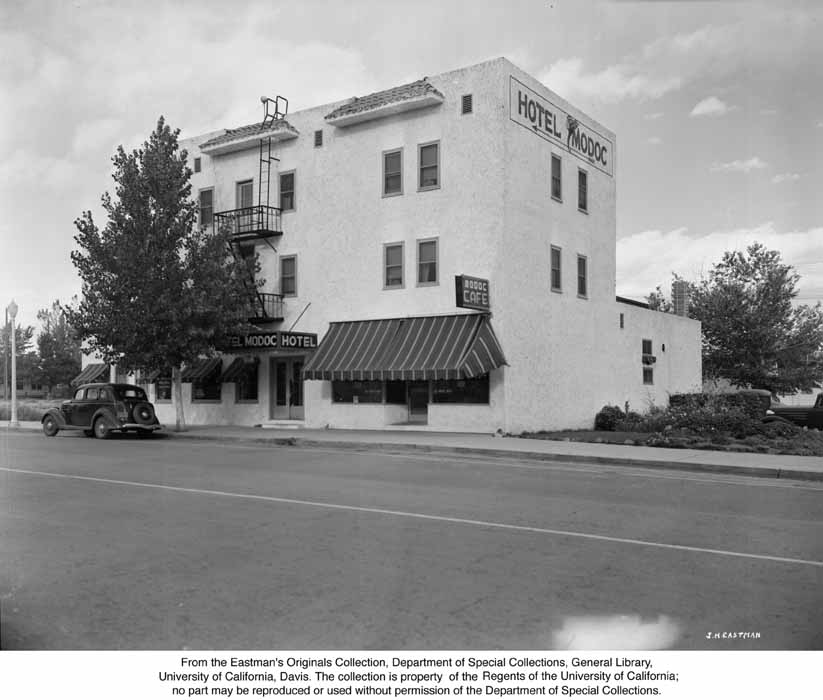 Hotel Modoc, Alturas, Calif., 1936.