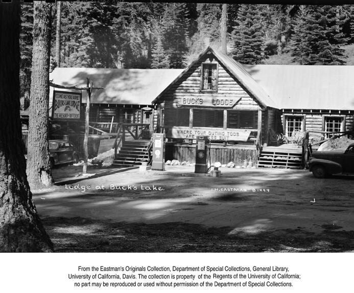 Lodge at Buck's Lake, 1943.