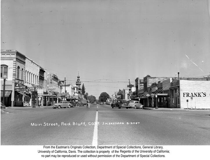 Main Street, Red Bluff, Calif., 1944.