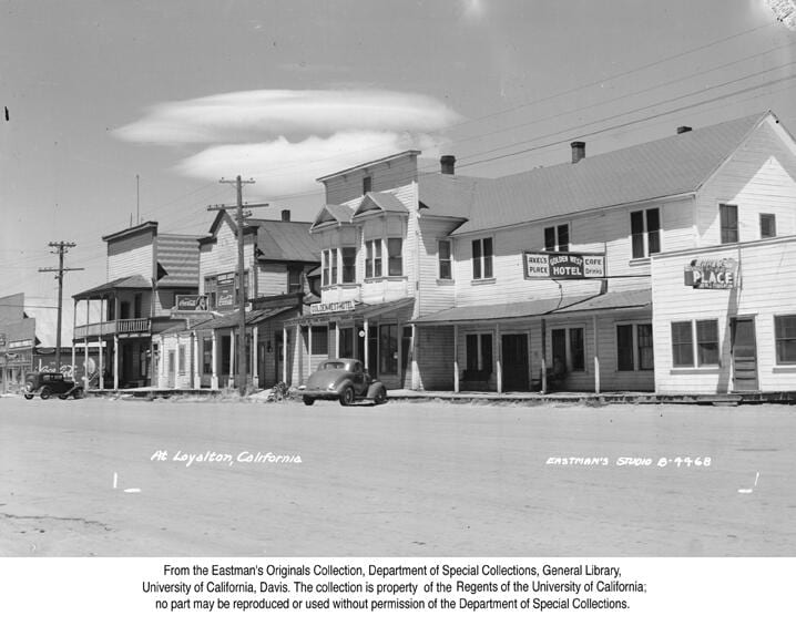 Golden West Hotel, Loyalton, Calif., 1946.