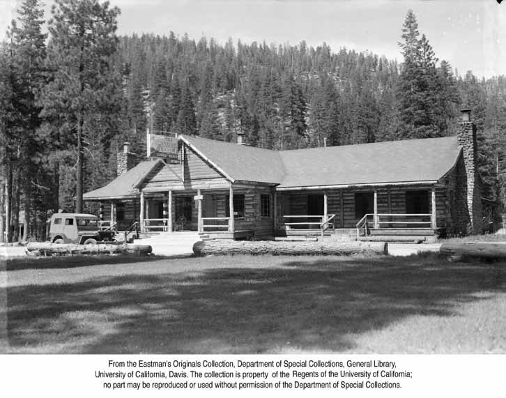 Fire Mountain Lodge, Mill Creek, Calif., 1954.