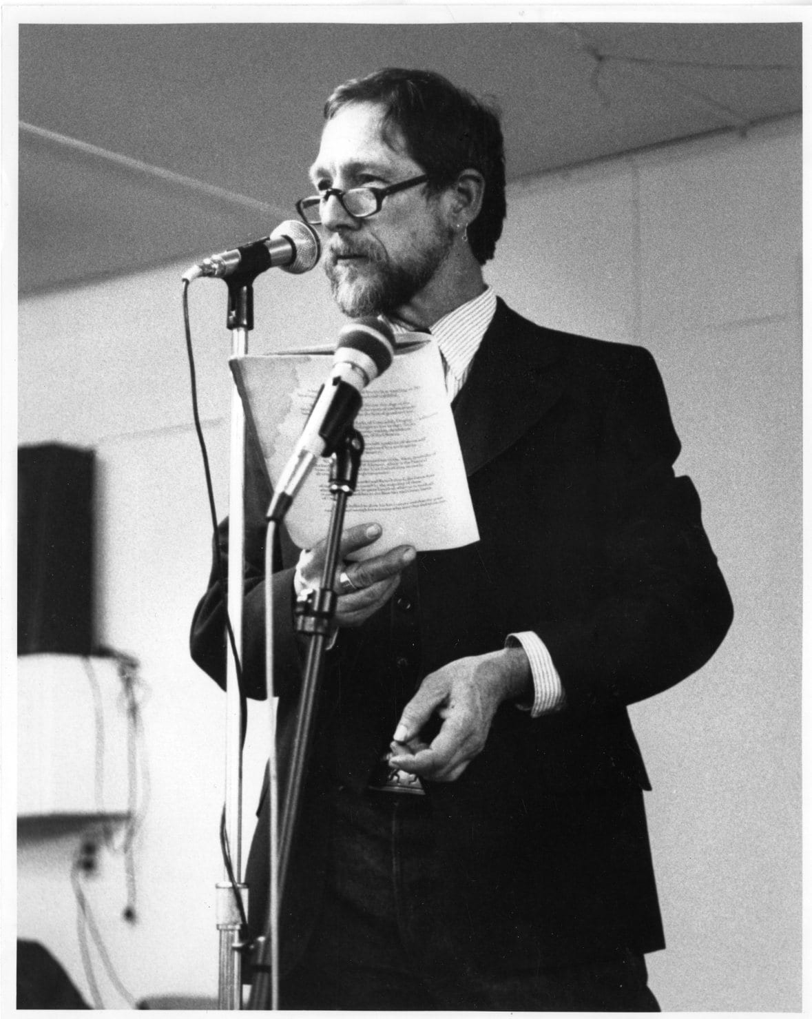 Gary Snyder, undated image from D-050 Gary Snyder Papers.