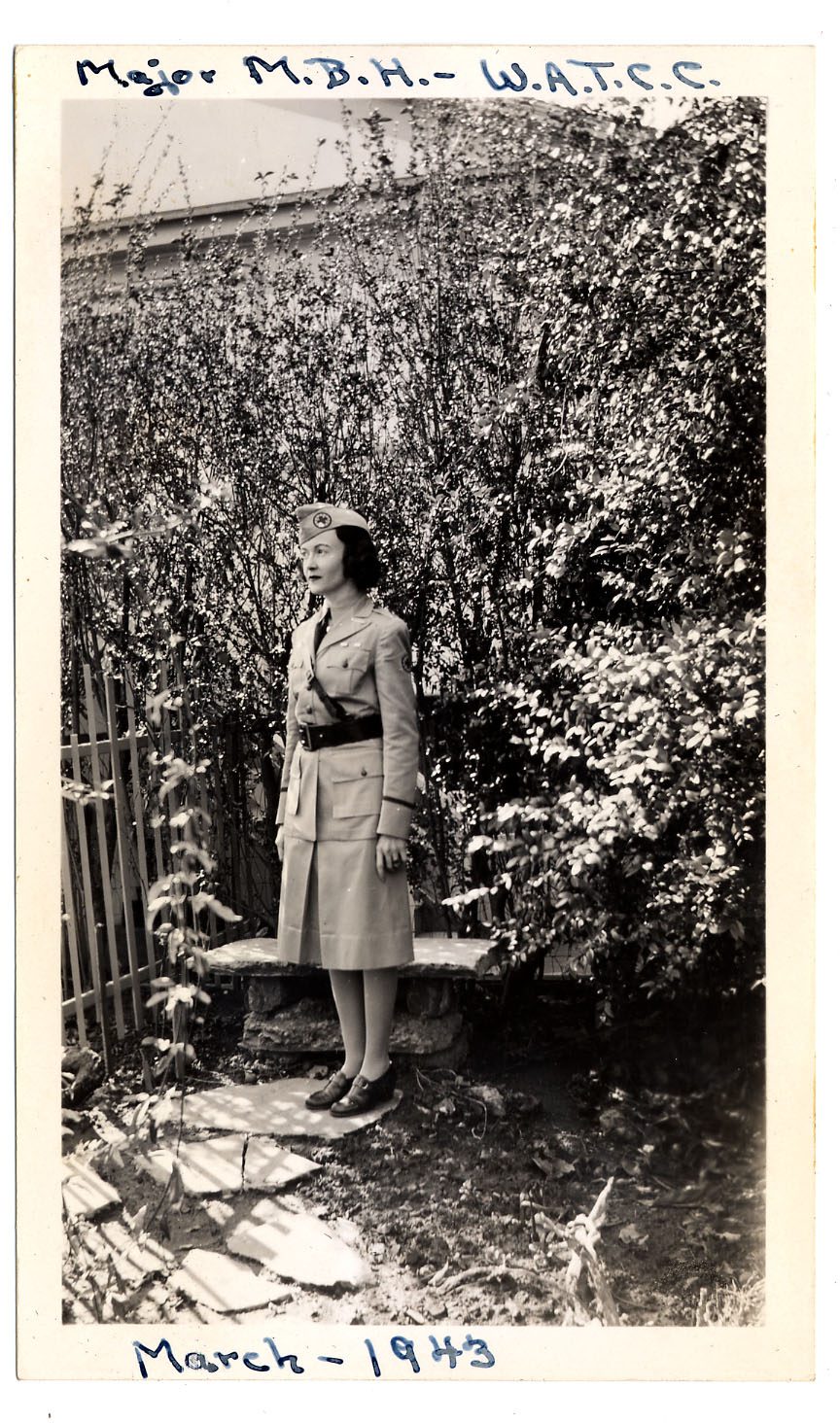 Major Margaret Harrison in uniform