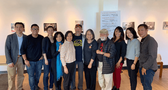 Attendees of the Contemporary Asian American Activism Symposium. 