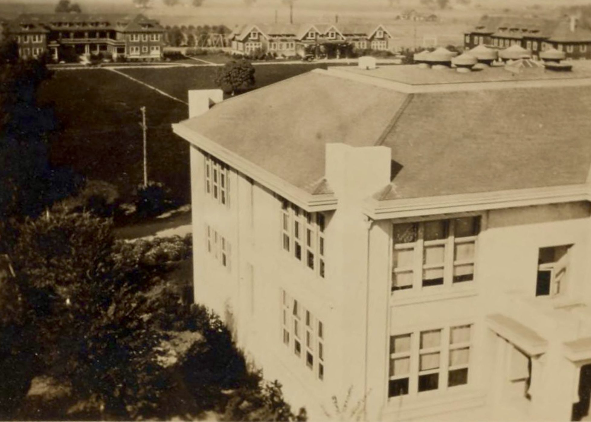 View north of University Farm