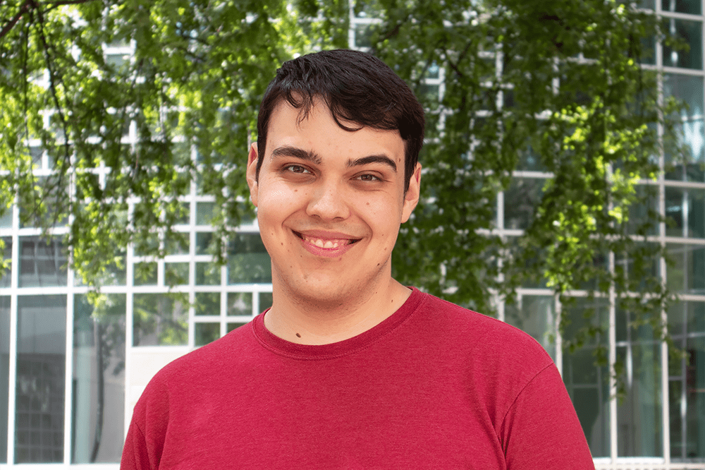 Portait of Lang Prize winner Dalton Manbeck-Mosig