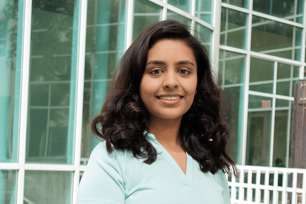 Portrait of Lang Prize winner Neha Gondra