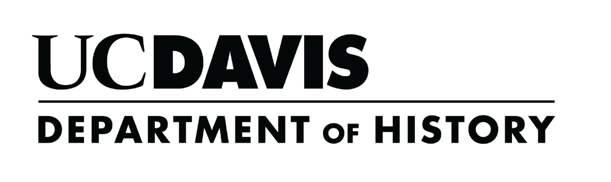 Logo of UC Davis Department of History