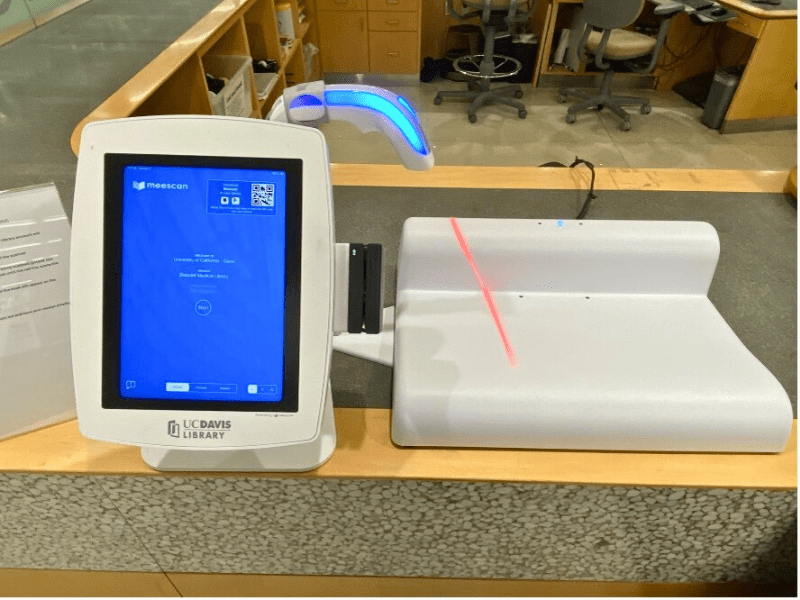 MEEScan self-checkout reader