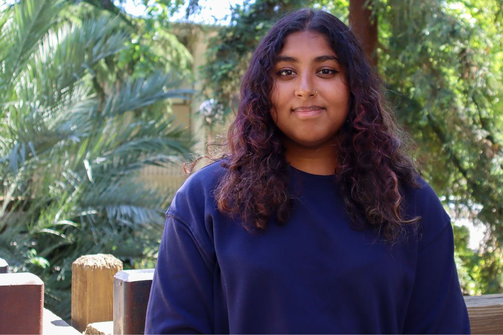 Portrait of 2025 Lang Prize Winner Ananya Nipane